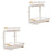 Under Sink Organizer Office Storage Rack Bathroom Pull Out Cabinet Organizer White 2