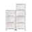 Storage Drawers with Wheels Multipurpose Storage Bin for Dorm Dresser Closet