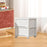 Storage Drawers with Wheels Multipurpose Storage Bin for Dorm Dresser Closet