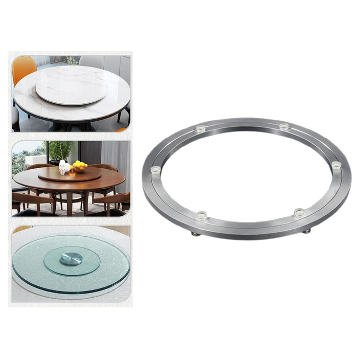 Turntable Bearing Easy to Clean for Electronic Repair Dining Table Sculpture 12inch