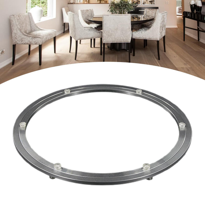 Turntable Bearing Easy to Clean for Electronic Repair Dining Table Sculpture 20inch