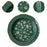 1PC Christmas Dinnerware Round Ceramic for Any Special Occasion Indoor Party Green Plate