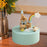 Wood Musical Box Play Melody Ornaments Handmade Music Box Music Box Figurine Cat