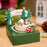 Wood Musical Box Play Melody Ornaments Handmade Music Box Music Box Figurine Truck