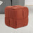 Square Footstool Non Slip Creative Footrest for Bedroom Playroom Living Room Orange