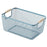 Organizer Bin Breathable Multifunctional Storage Bin Reusable Storage Basket 25cmx17cmx11cm