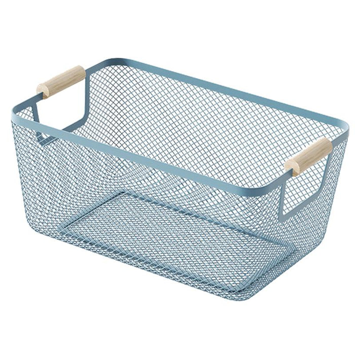 Organizer Bin Breathable Multifunctional Storage Bin Reusable Storage Basket 25cmx17cmx11cm