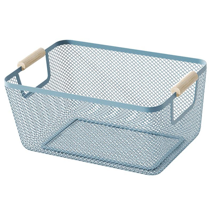 Organizer Bin Breathable Multifunctional Storage Bin Reusable Storage Basket 25cmx17cmx11cm