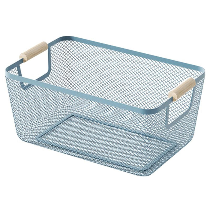 Organizer Bin Breathable Multifunctional Storage Bin Reusable Storage Basket 25cmx17cmx11cm