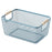 Organizer Bin Breathable Multifunctional Storage Bin Reusable Storage Basket 32cmx21cmx21cm