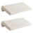 2x Bed Headboard Pillow Hanging Soft Backrest Pillow for Sitting in Bed Dorm Beige