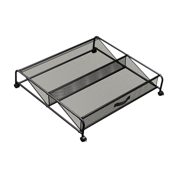 Under Bed Shoe Storage for Apartment Underbed Carbon Steel Storage Container