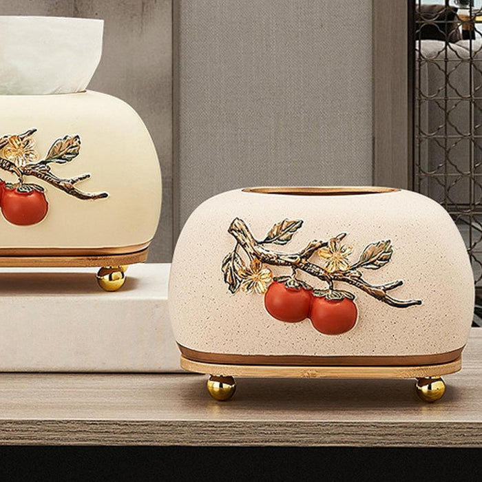 Tissue Box Cover Decorative Organizer Paper Box for Home Countertop Bathroom