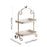 Double Layer Multiuse Desktop Storage Basket for Dessert Shop Bathroom Hotel