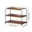 Table Shelf with Caster Bookshelf Desktop Shelf for Office Dresser Apartment