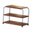 Table Shelf with Caster Bookshelf Desktop Shelf for Office Dresser Apartment