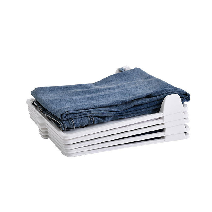 10 Pieces Tee Shirt Organizer Shirt Folder Stackable Wardrobe Stacking Board 35cmx29cmx5.8cm