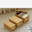 Clothes Storage Bin with Handle Basket for Bedsheets Home Storage Box Sheets 34cmx19.5cmx14.5cm