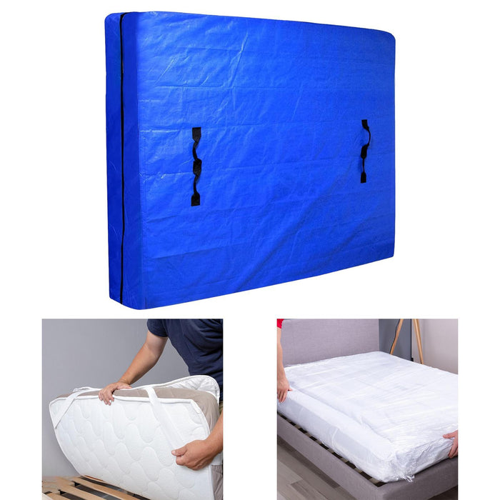 Mattress Bag Portable Mattress Storage Bag for Shipping Packing House Moving 208cmx110cmx38cm