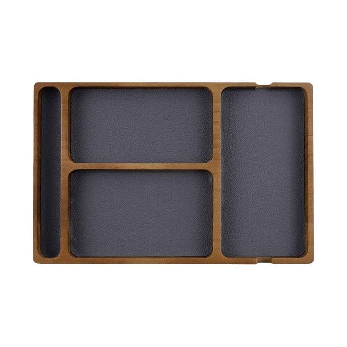 Tabletop Valet Tray Decor Entryway Catchall Holder for Bathroom Gifts Office Style A