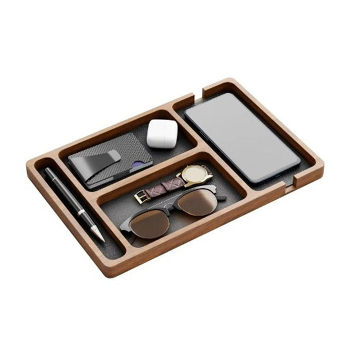 Tabletop Valet Tray Decor Entryway Catchall Holder for Bathroom Gifts Office Style A