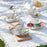 Tea Pot with Tea Cup and Saucer Gift Espresso Latte Mug for Milks Cappuccino Snow Ground