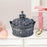 Jewelry Storage Box with Lid Creative Crown Design for Anniversary Gift Home Silver