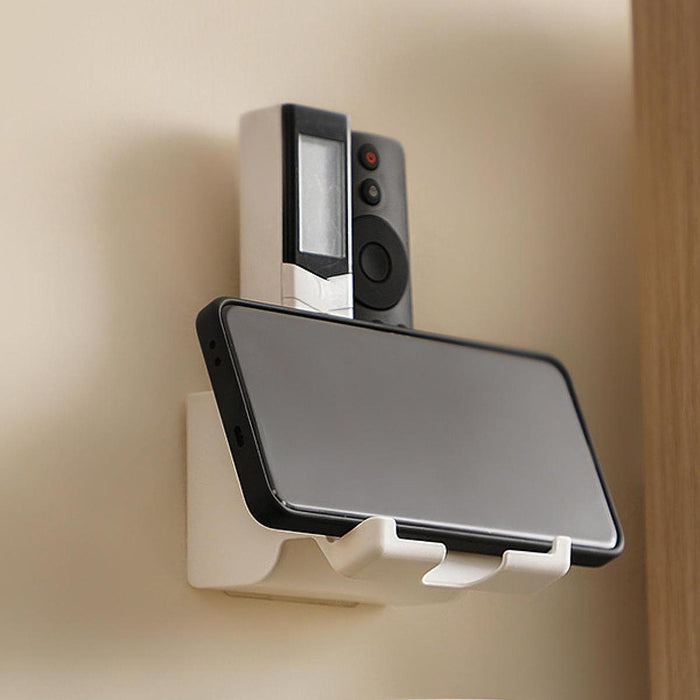 Wall Mounted Phone Holder Phone Charging Storage Rack for Dorm Hotel Kitchen