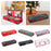 Christmas Wrapping Paper Storage Bag Wrapping Paper Storage for Home Holiday Red