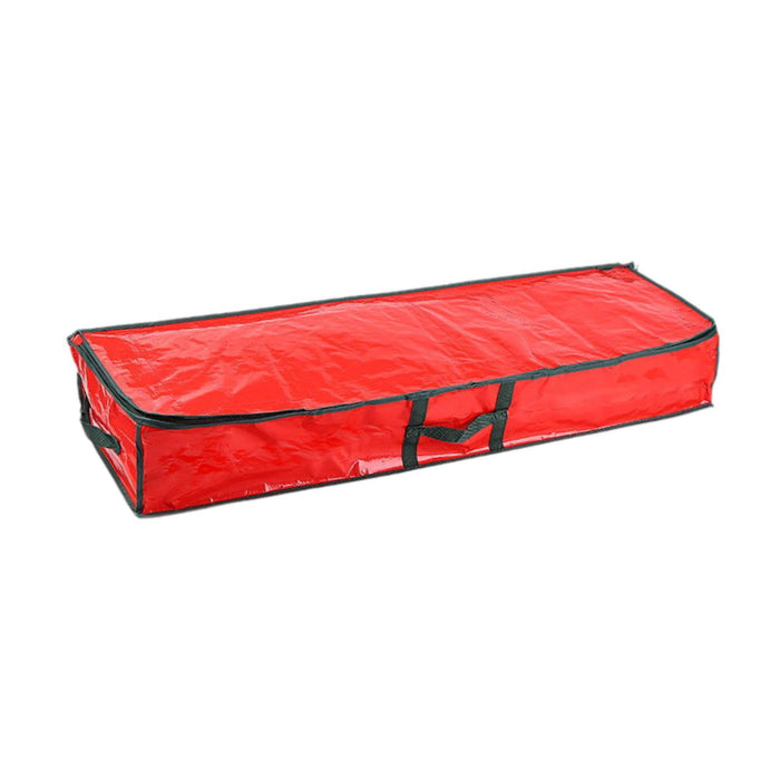 Christmas Wrapping Paper Storage Bag Wrapping Paper Storage for Home Holiday Red