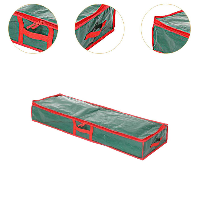 Christmas Wrapping Paper Storage Bag Wrapping Paper Storage for Home Holiday Green