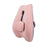 Lumbar Support Pillow Compact Seat Pillow for Home Long Sitting Office Chair Pink