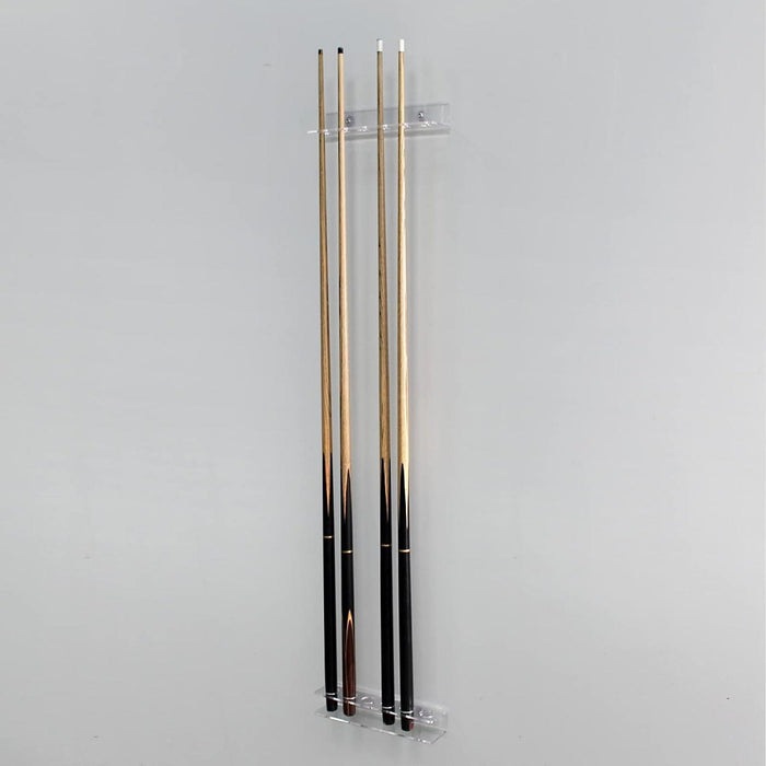 2x Pool Cue Rack Wall Mounted for Billiard Room Players Billiard Enthusiasts