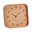 Wooden Table Clock Silent Chic Modern Desktop Clock for Office Bedside Shelf Beech