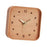 Wooden Table Clock Silent Chic Modern Desktop Clock for Office Bedside Shelf Beech