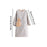 Women Kitchen Apron Cute Long Sleeves Apron for BBQ Grilling Baking Cleaning