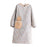 Women Kitchen Apron Cute Long Sleeves Apron for BBQ Grilling Baking Cleaning