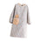 Women Kitchen Apron Cute Long Sleeves Apron for BBQ Grilling Baking Cleaning