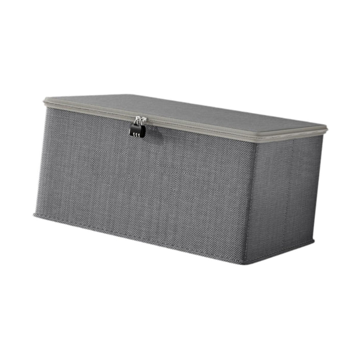 Storage Bin Decor Folding Storage Box with Lock for Playroom Bedroom Nursery 30cmx20cmx13cm