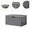 Storage Bin Decor Folding Storage Box with Lock for Playroom Bedroom Nursery 38cmx26cmx15cm