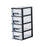 Tabletop Storage Drawers Multipurpose for Office Supplies Collection Kitchen 4 Layer