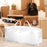 Heavy Duty Moving Bag Dorm Storage Bag for Clothing Storage Blanket Sundries Clear