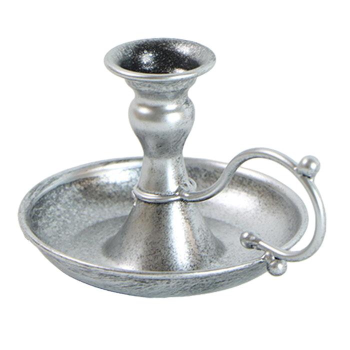 Taper Candle Holder Decorative Candle Stick Holders for Home Mantel Tabletop Silver