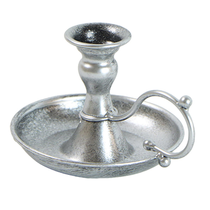 Taper Candle Holder Decorative Candle Stick Holders for Home Mantel Tabletop Silver