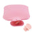 Hot Water Bottle Water Pouch Convenient Water Filling Portable Hot Water Bag Red