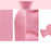 Hot Water Bottle Water Pouch Convenient Water Filling Portable Hot Water Bag Pink