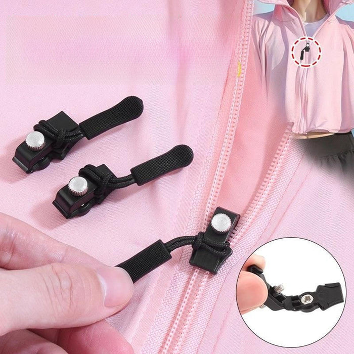 Zipper Repair Kit Metal Universal Zipper Slider for Suitcase Luggage Jackets Small