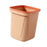 Trash Can Versatile Large Capacity Wastebasket for Laundry Room Kitchen Home Pink