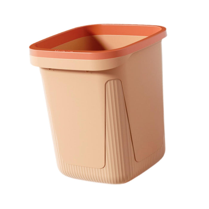 Trash Can Versatile Large Capacity Wastebasket for Laundry Room Kitchen Home Pink