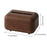 Tissue Box Cover Paper Tissue Box Holder Creative Container Tissue Dispenser Dark Color